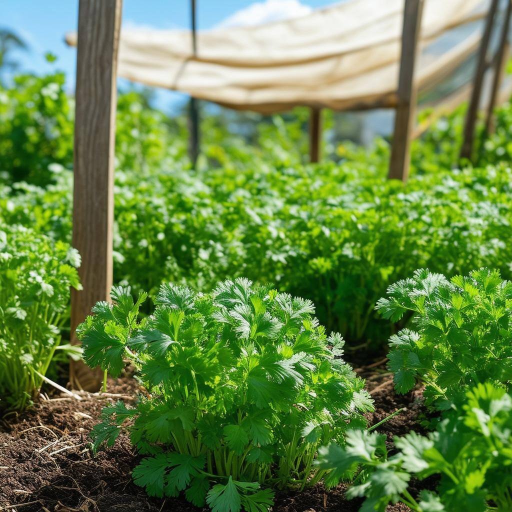 Growing Coriander in South East Queensland Without Bolting